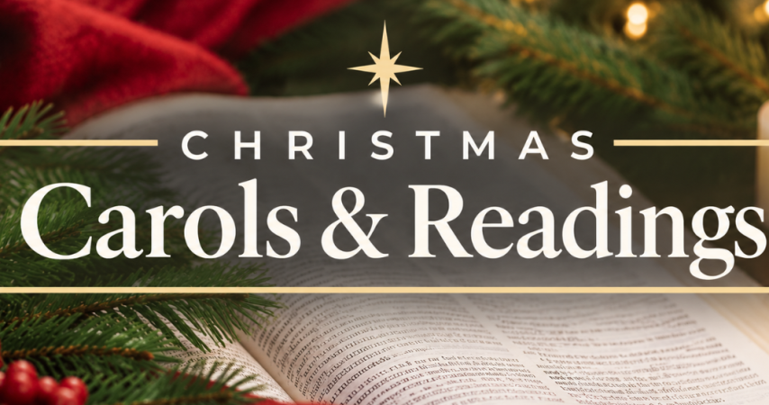 Christmas Carols & Readings at 8:30 a.m., 9:45 a.m. and 11 a.m.