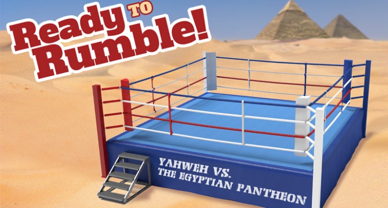 Ready To Rumble: Yahweh vs. the Egyptian Pantheon current series